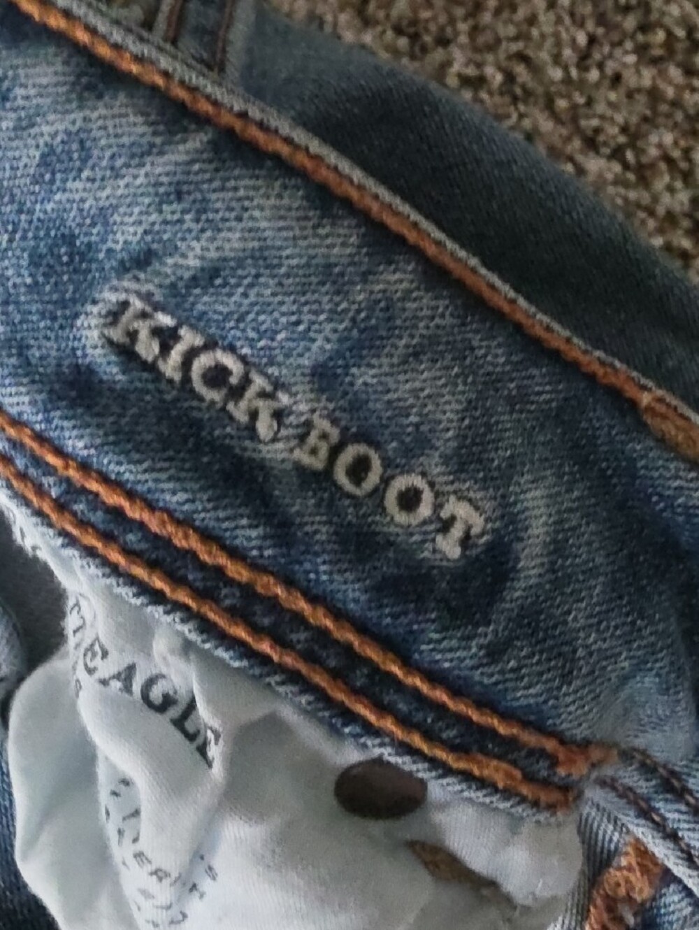 American Eagle Women's Flared Jeans - Picture 6 of 7
